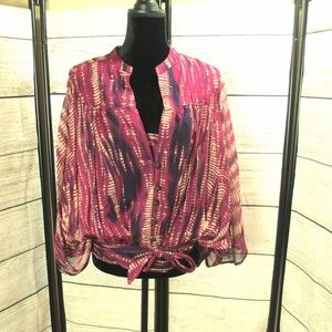 MIDNIGHT VELVET BLOUSE